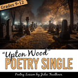 Halloween Activities, Poetry Mini Lesson,  "Upton Wood"