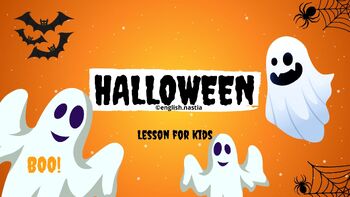 Preview of Halloween for young learners
