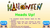 Halloween games fun activities party heads-up-game (with c