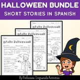 Halloween in Spanish Bundle NO PREP  |  Witch  |  Vampire 