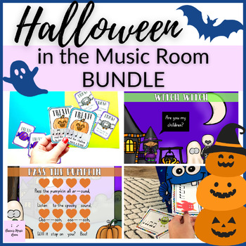 Preview of Halloween in the Music Room BUNDLE
