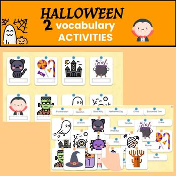 Halloween interactive activities | Halloween vocabulary activities ...