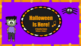 Halloween is Here! - A vocal canon, Accompaniment, Lesson 
