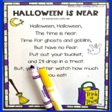 Halloween is Near Poem for Kids