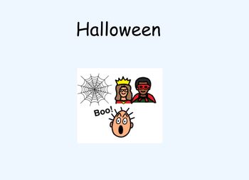 Preview of Halloween lesson