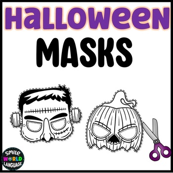 Free Printable Blank Mask (Halloween) - TeacherVision