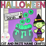 Halloween name craft | Cauldron craft | Witch name craft |