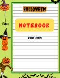 Halloween notebook for kids