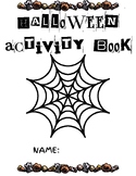 Halloween printable activity book