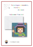 Halloween pixel art - Percents