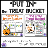 Halloween "put in" the Trick or Treat Bucket  Adapted Book