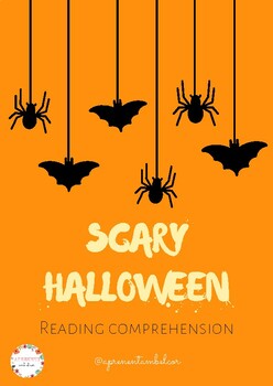 Preview of Halloween reading comprehension and vocabulary