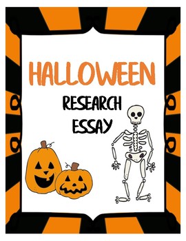 Preview of Halloween research essay