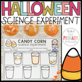 Halloween science experiment with Candy Corn