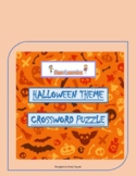 Halloween theme (crossword puzzle)