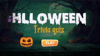 Halloween trivia quiz PowerPoint game by PowerPoint games store | TpT