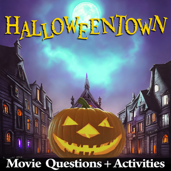Preview of Halloweentown Movie Guide + Activities | Halloween | Answer Keys Inc