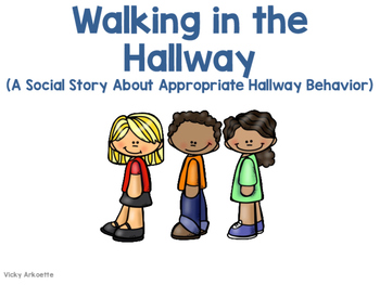 Preview of Hallway Social Story