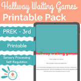 Hallway Waiting Games Printable Pack | Occupational Therap