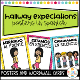 Hallway expectations in Spanish Posters - Expectativas en 