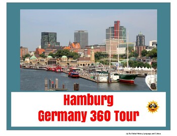 Preview of Hamburg Germany Tour Project - Digital or Printable - distance learning