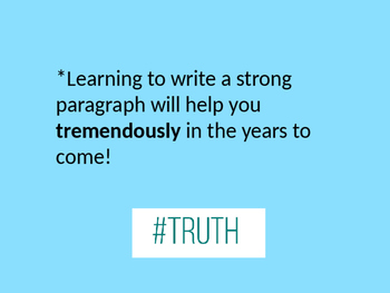 Hamburger Paragraph Writing Powerpoint by Teacher Techie | TPT