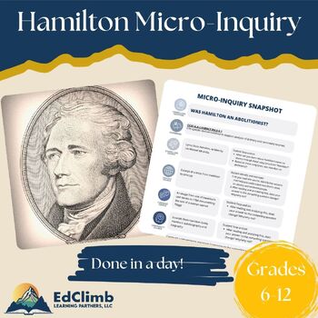 Preview of Hamilton Micro-Inquiry