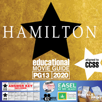 Preview of Hamilton Movie (Broadway Musical) Guide | Questions | Google Class (PG13 - 2020)