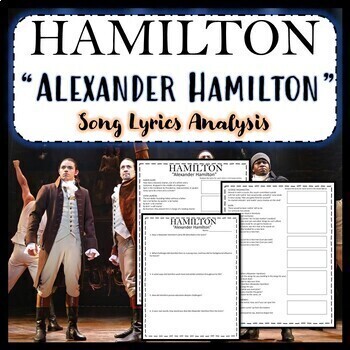 Hamilton Musical 