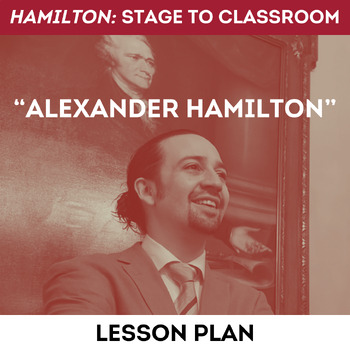Preview of Hamilton Stage to Classroom: Alexander Hamilton