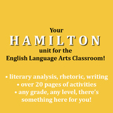 Hamilton Unit for the ELA Classroom