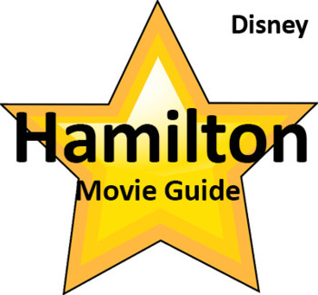 Preview of Hamilton the Musical Guide + Answers | Hamilton Movie Worksheet (2020) Disney