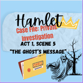 Hamlet Act 1, Scene 5 | Ghost's Message | Detective Eviden