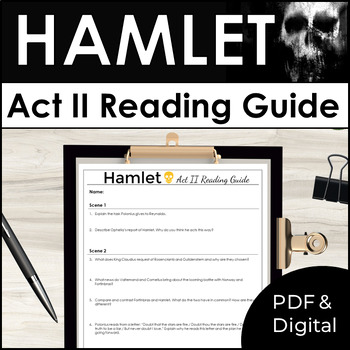 literary devices used in hamlet act 2