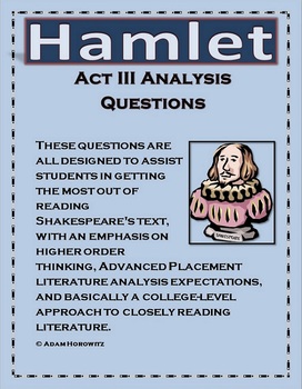 hamlet act 3 scene 4 analysis essay