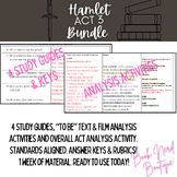 Hamlet Act 3 Bundle