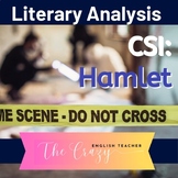 Hamlet: CSI Classroom Investigation and Murder Board