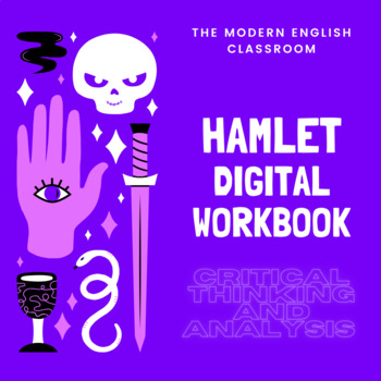 Preview of Hamlet: Digital or Print Critical Analysis Workbook