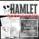 Hamlet Doodle Notes for AP Lit - Act II