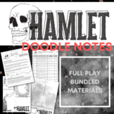 Hamlet Doodle Notes for AP Lit - Full Play