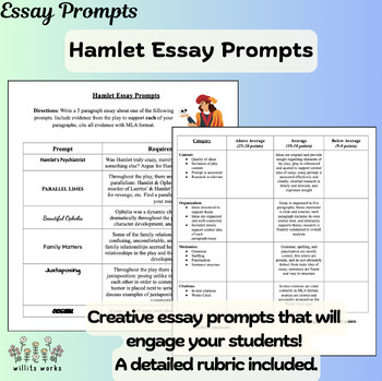 hamlet essay prompts