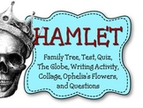 Hamlet: Family Tree, Notes, Quiz, Test, Writing Activity a