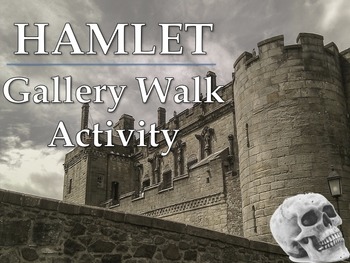 Preview of Hamlet Gallery Walk: Writing and Image Analysis Activity for Shakespeare's Play