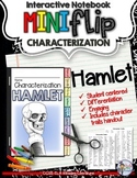 Hamlet: Interactive Notebook Characterization Mini Flip