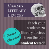 Hamlet Literary Terms Worksheet