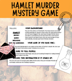 Hamlet Murder Mystery Classroom Activity