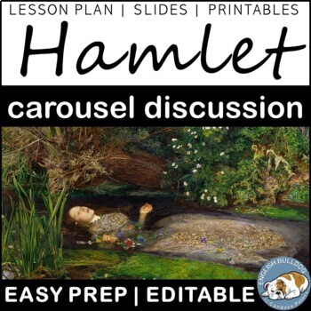 Preview of Hamlet Pre-reading Carousel Discussion Anticipation Activity