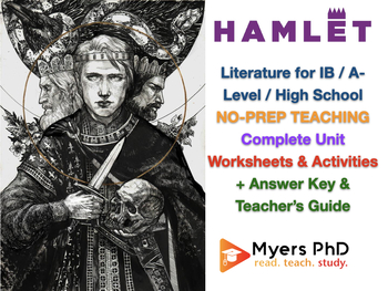 Preview of Hamlet (Shakespeare) Complete Advanced Activity Bundle