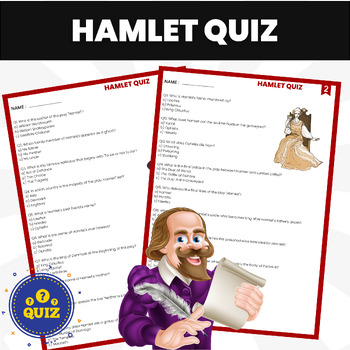 Preview of Hamlet Trivia Quiz |  William Shakespeare Literature and Drama Quiz