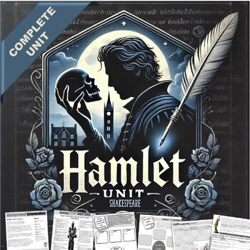 Preview of Hamlet Unit - No Prep, Print & Digital with Engaging Activities & Resources